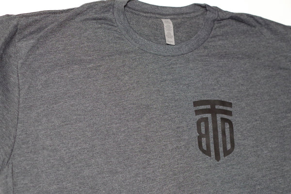 Subdued Shield T-Shirt - Left chest print